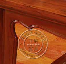 山东老榆木餐桌椅细节