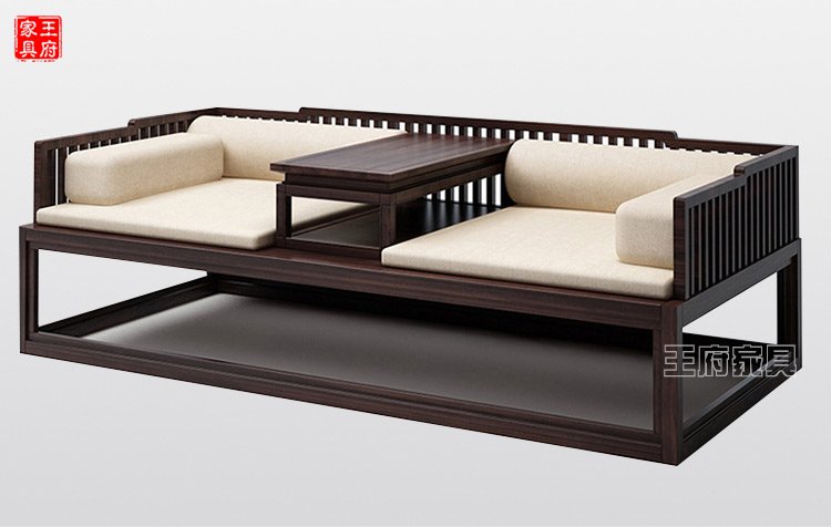 简约实木中式沙发组合价格