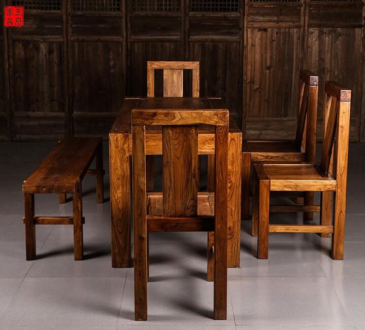 老榆木韩式定制家具