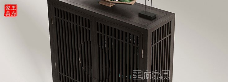 现代中式禅意黑色家具