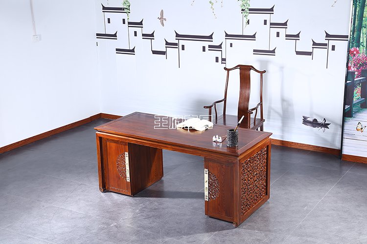 新中式办公桌写字桌
